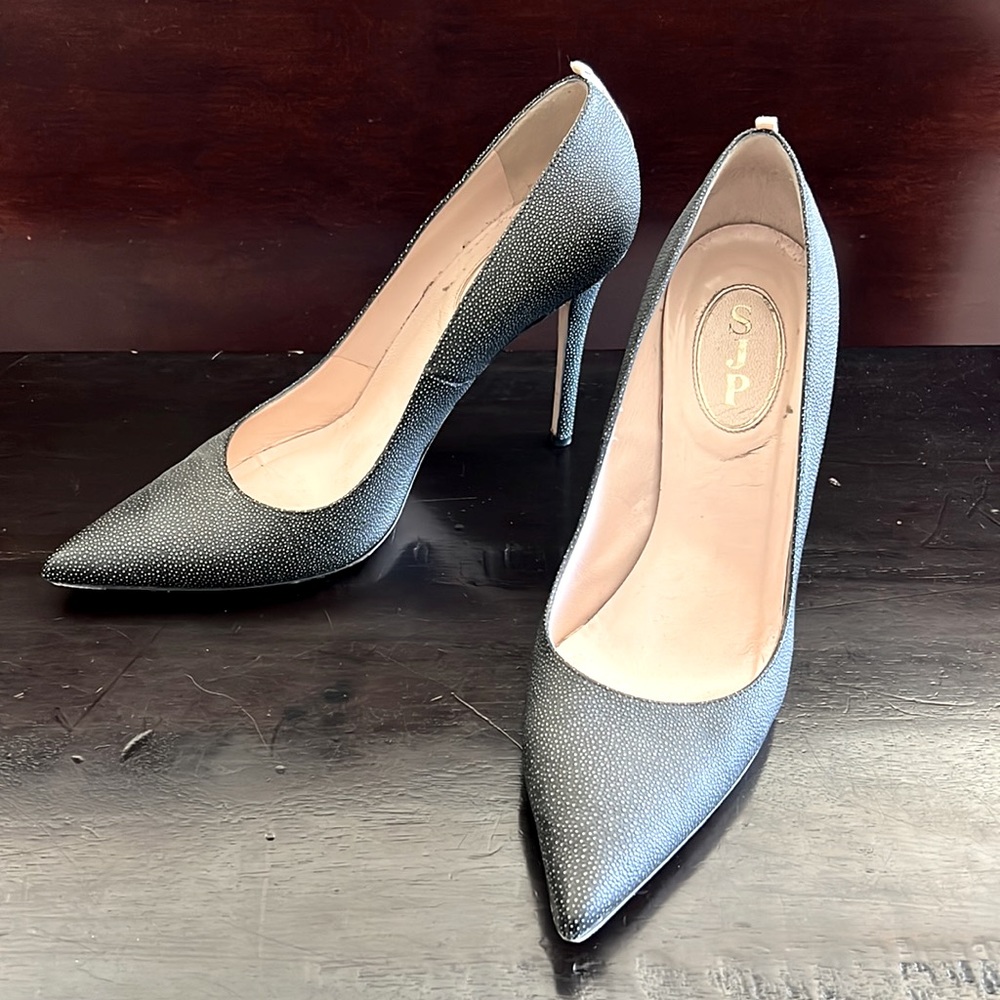 SJP Handmade in Italy Women Size 39.5 Veru Cuoio Classic Pump
